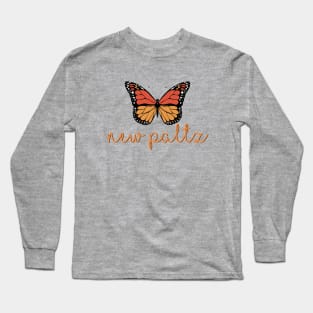 new paltz butterfly Long Sleeve T-Shirt